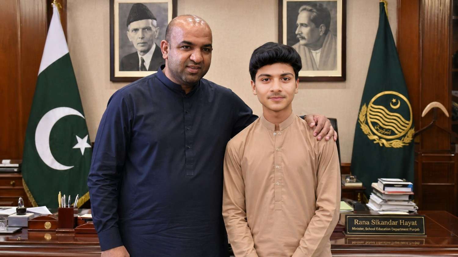 Meeting with Rana Sikandar Hayat