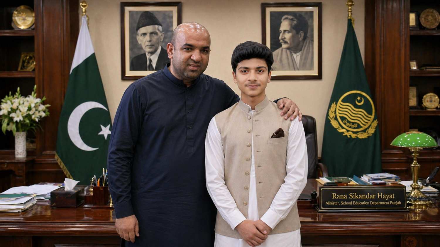 Meeting with Rana Sikandar Hayat