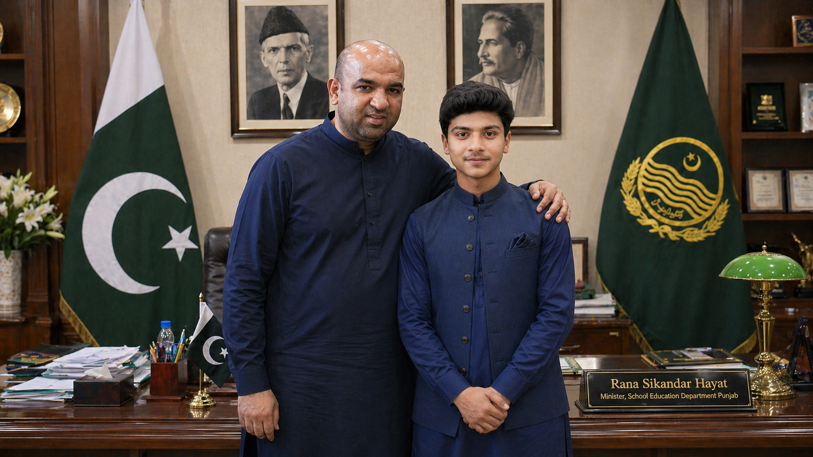 Meeting with Rana Sikandar Hayat